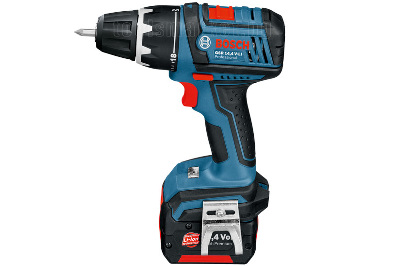 Акумулаторен пробивен винтоверт GSR 14,4 V-LI Professional, 0 601 866 00F - 1